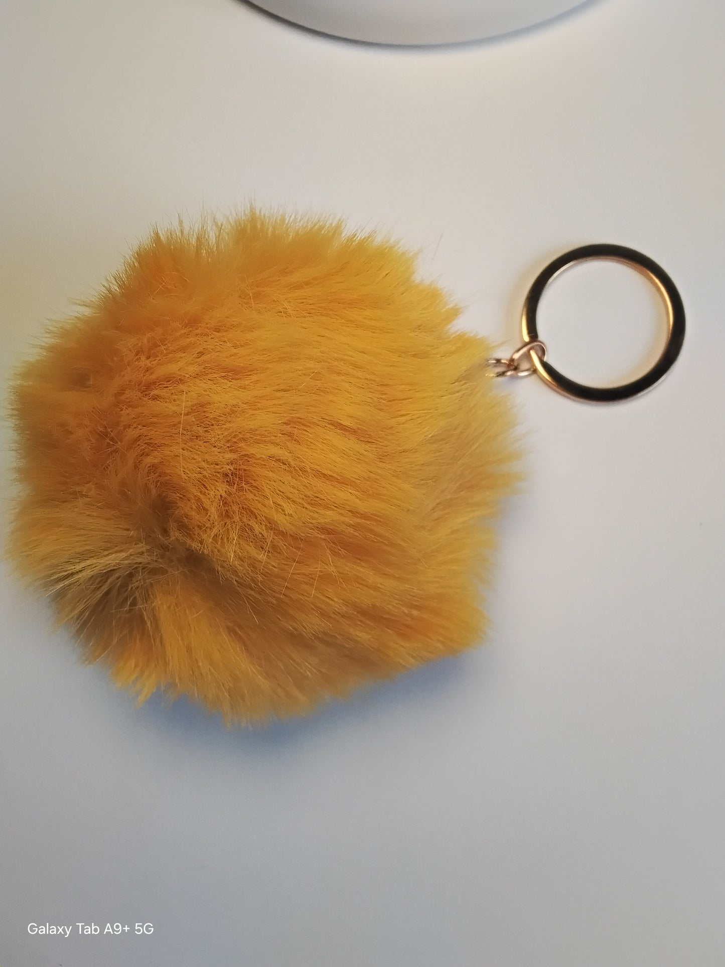 Pom pom keyring