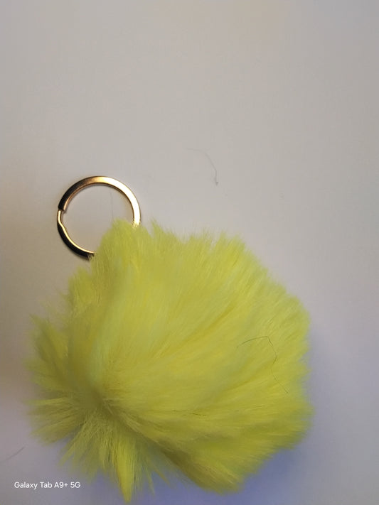 Pom pom keyring