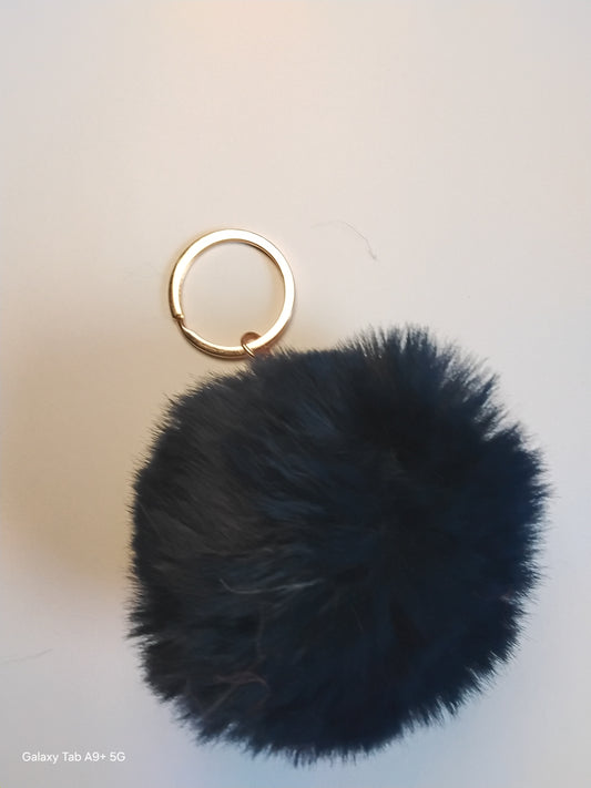 Pom pom keyring