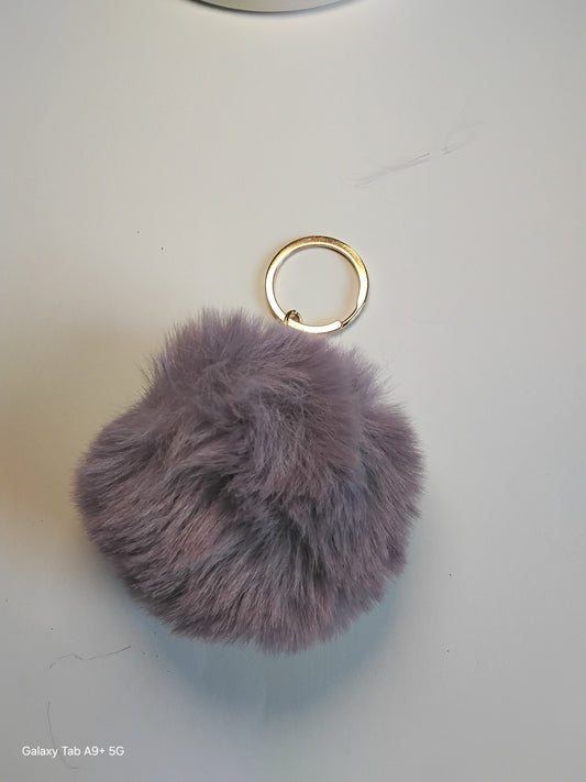Pom pom keyring